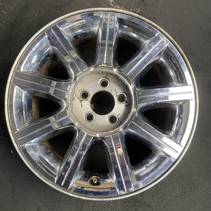 18" 300 07-10 18x7.5, , clad , center groove in spokes Original OEM Wheel Rim - - Additional View