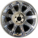 18" 300 07-10 18x7.5, , clad , center groove in spokes Original OEM Wheel Rim - - Front View
