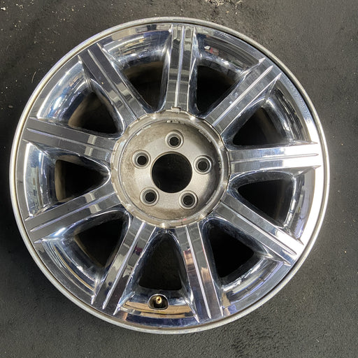 18" 300 07-10 18x7.5, , clad , center groove in spokes Original OEM Wheel Rim - - Additional View
