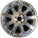 18" 300 07-10 18x7.5, , clad , center groove in spokes Original OEM Wheel Rim - - Front View