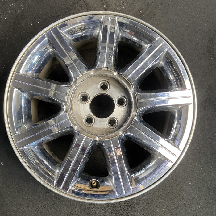 18" 300 07-10 18x7.5, , clad , center groove in spokes Original OEM Wheel Rim - - Additional View