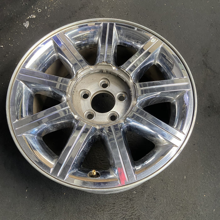 18" 300 07-10 18x7.5, , clad , center groove in spokes Original OEM Wheel Rim - - View 7