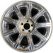 18" 300 07-10 18x7.5, , clad , center groove in spokes Original OEM Wheel Rim - - Front View