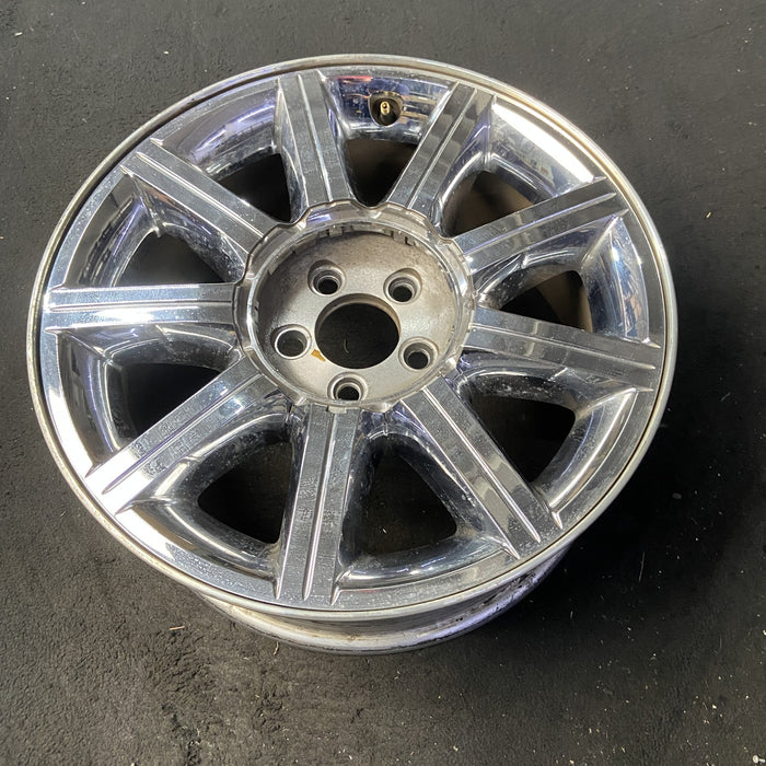 18" 300 07-10 18x7.5, , clad , center groove in spokes Original OEM Wheel Rim - - View 8
