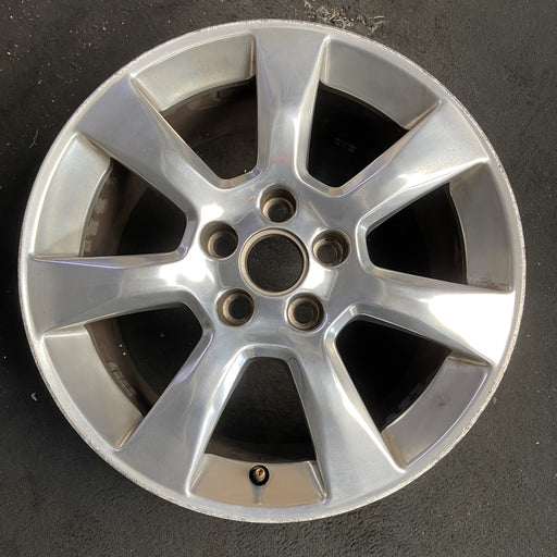 17" ATS 13-14 17x8, , silver, opt R1U Original OEM Wheel Rim - Additional View