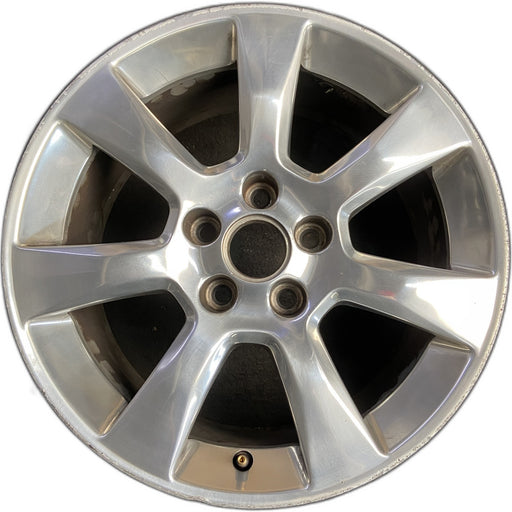 17" ATS 13-14 17x8, , silver, opt R1U Original OEM Wheel Rim - Front View