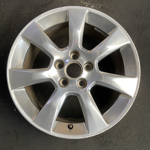 17" ATS 13-14 17x8, , silver, opt R1U Original OEM Wheel Rim - Additional View
