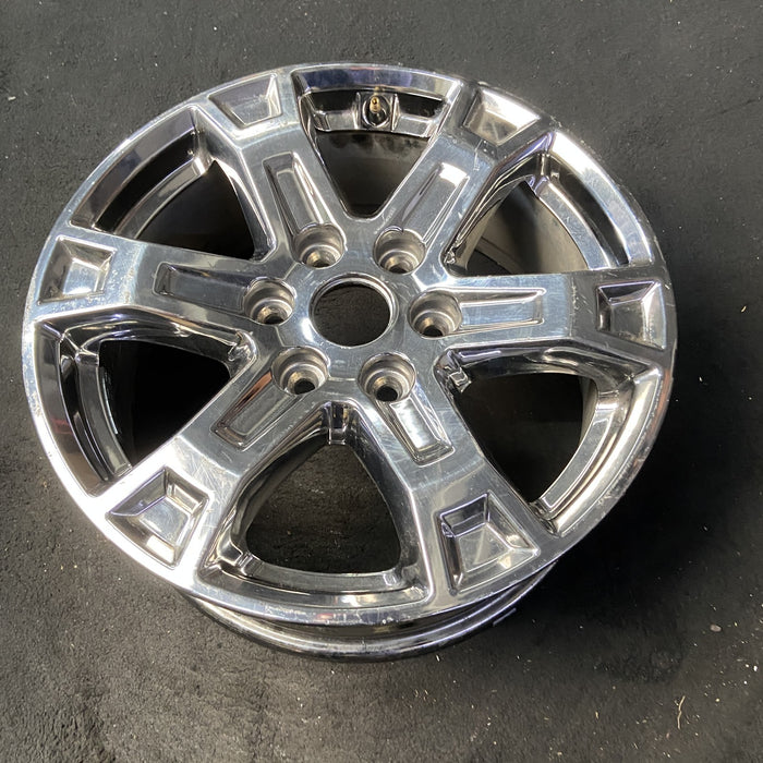 18" FORD F150 PICKUP 21-23 18x7.5, Original OEM Wheel Rim - CHROME - View 8
