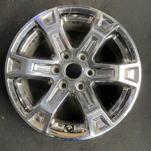 18" FORD F150 PICKUP 21-23 18x7.5, Original OEM Wheel Rim - CHROME - Additional View