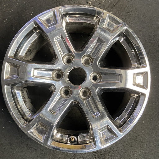 18" FORD F150 PICKUP 21-23 18x7.5, Original OEM Wheel Rim - CHROME - Additional View
