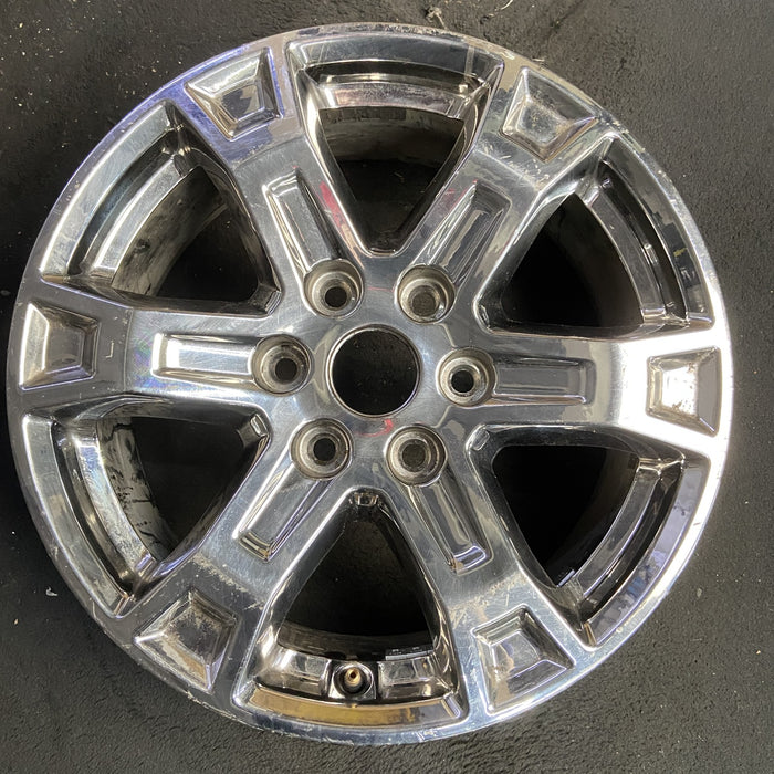 18" FORD F150 PICKUP 21-23 18x7.5, Original OEM Wheel Rim - CHROME - Additional View