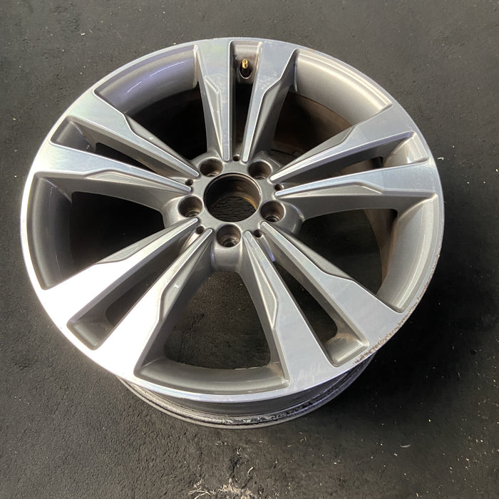 19" MERCEDES S-CLASS 14 222 Type; S550, 19x8.5 , wide spokes Original OEM Wheel - View 8