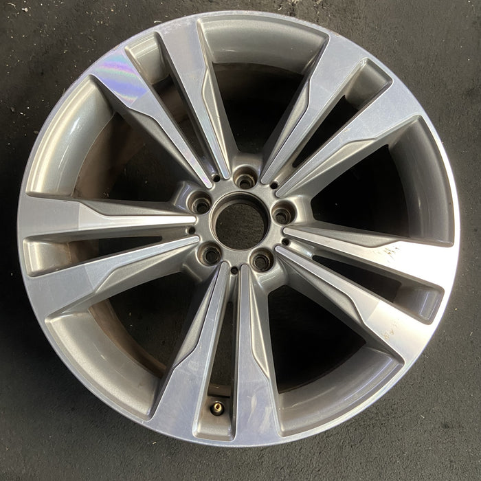 19" MERCEDES S-CLASS 14 222 Type; S550, 19x9.5 , wide spokes Original OEM Wheel - Additional View