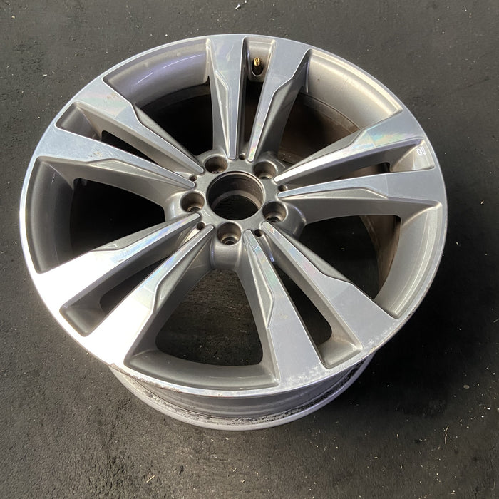 19" MERCEDES S-CLASS 14 222 Type; S550, 19x9.5 , wide spokes Original OEM Wheel - View 8