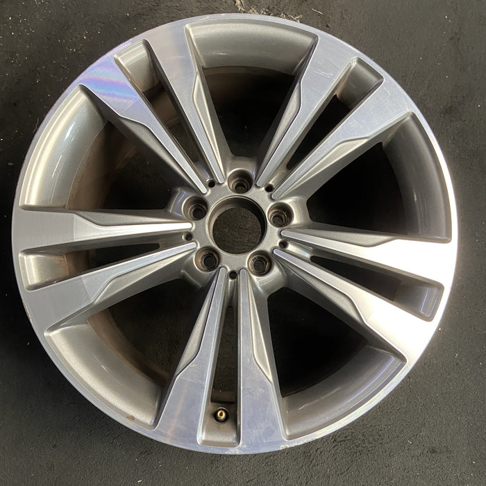 19" MERCEDES S-CLASS 14 222 Type; S550, 19x9.5 , wide spokes Original OEM Wheel - Additional View