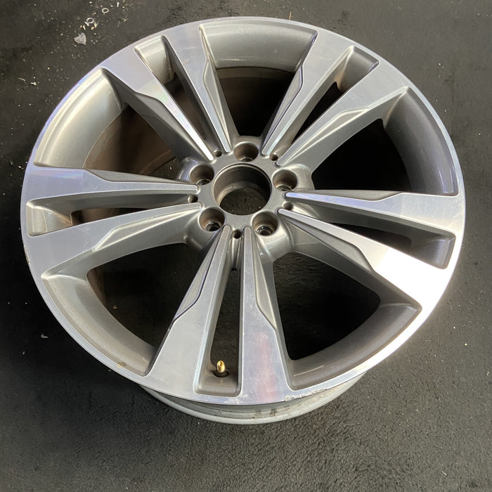 19" MERCEDES S-CLASS 14 222 Type; S550, 19x9.5 , wide spokes Original OEM Wheel - View 7
