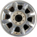20" FORD F250SD PICKUP 11-16 20x8 , 8 spoke Original OEM Wheel Rim - POLISHED - Front View