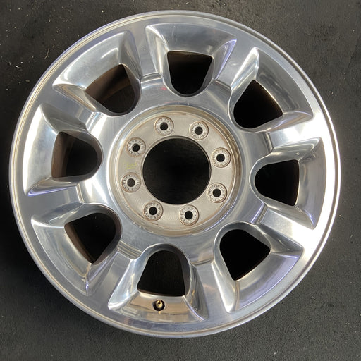 20" FORD F250SD PICKUP 11-16 20x8 , 8 spoke Original OEM Wheel Rim - POLISHED - Additional View