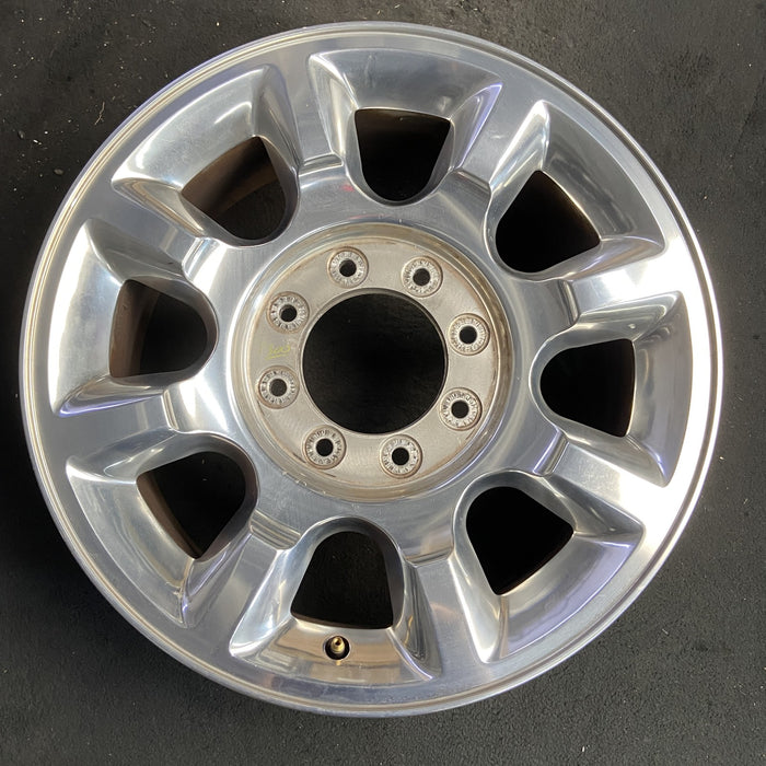 20" FORD F250SD PICKUP 11-16 20x8 , 8 spoke Original OEM Wheel Rim - POLISHED - Additional View