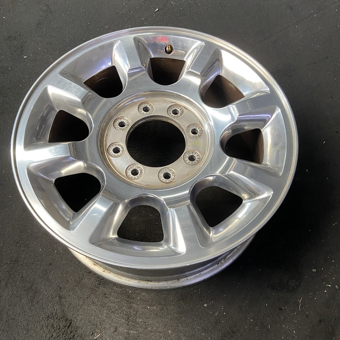 20" FORD F250SD PICKUP 11-16 20x8 , 8 spoke Original OEM Wheel Rim - POLISHED - View 8