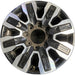 20" SIERRA 2500 PICKUP 24 20x8.5, 8 spoke, raised spoke , inserts Original OEM - Front View