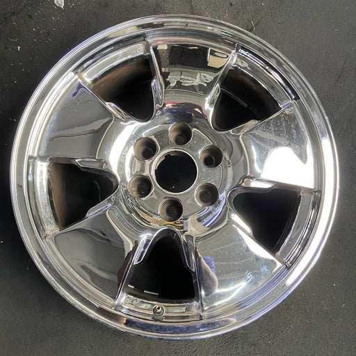 20" AVALANCHE 1500 05 20x8.5, , 5 spoke, flared spokes Original OEM Wheel Rim - - Additional View