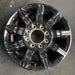 20" SIERRA 2500 PICKUP 24 20x8.5, 9 spoke Original OEM Wheel Rim - BLACK - Additional View