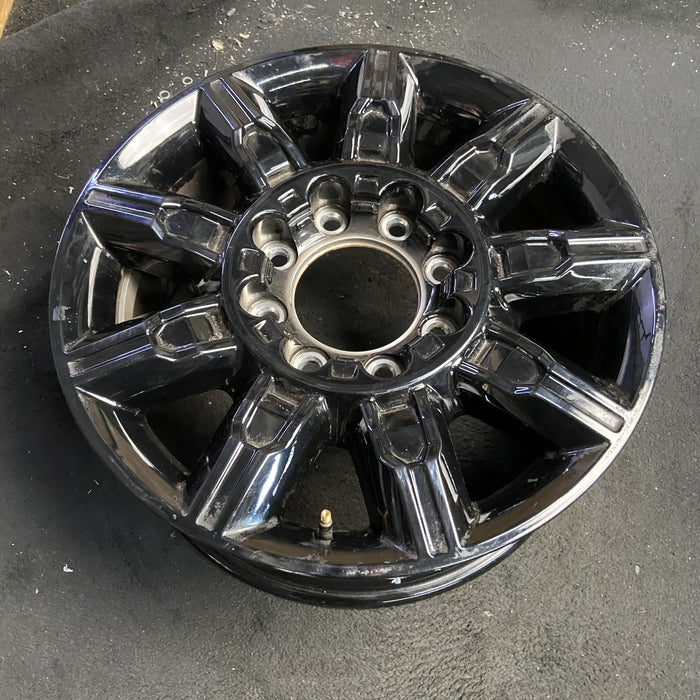 20" SIERRA 2500 PICKUP 24 20x8.5, 9 spoke Original OEM Wheel Rim - BLACK - View 7