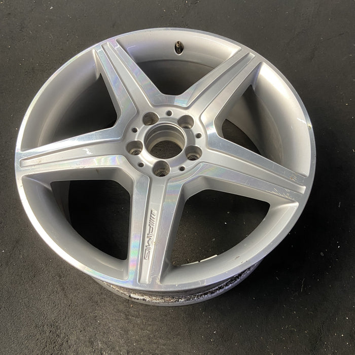 19" MERCEDES CL-CLASS 10 216 Type; CL550, 19x8.5, 5 spoke Original OEM Wheel - View 8