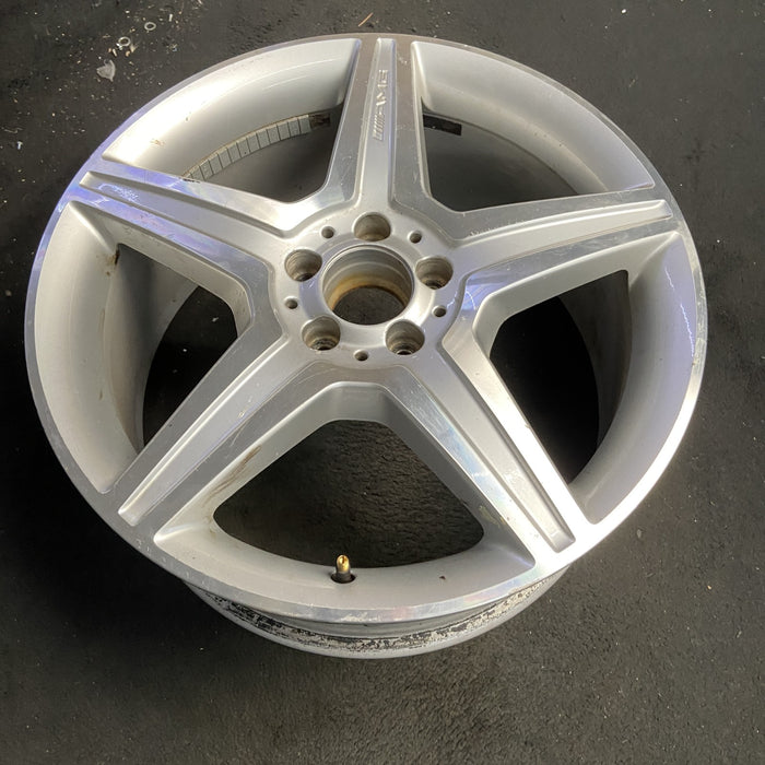 19" MERCEDES CL-CLASS 10 216 Type; CL550, 19x8.5, 5 spoke Original OEM Wheel - View 7