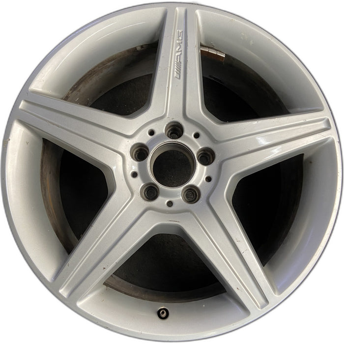 19" MERCEDES CL-CLASS 10 216 Type; CL550, 19x8.5, 5 spoke Original OEM Wheel - Front View