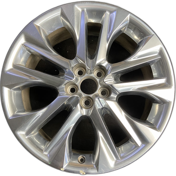 20" HIGHLANDER 20-22 20x8 , 10 spoke Original OEM Wheel Rim - Front View
