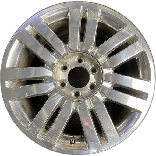 20" LINCOLN LT 06-07 20X8.5, , 7 split spokes, Original OEM Wheel Rim - CHROME - Front View