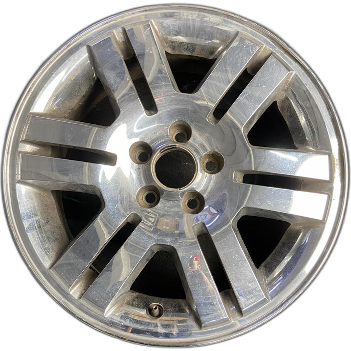 18" EDGE 07 18x7.5 , 12 spoke , Original OEM Wheel Rim - CHROME - Front View
