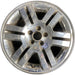 18" EDGE 07 18x7.5 , 12 spoke , Original OEM Wheel Rim - CHROME - Front View