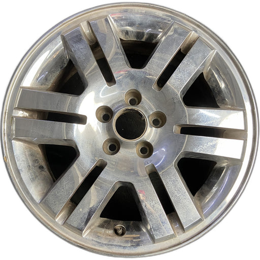 18" EDGE 07 18x7.5 , 12 spoke , Original OEM Wheel Rim - CHROME - Front View