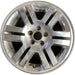 18" EDGE 07 18x7.5 , 12 spoke , Original OEM Wheel Rim - CHROME - Front View