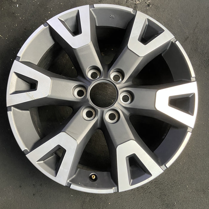 20" 4 RUNNER 25-26 20x8, 6 Y spoke Original OEM Wheel Rim - MACHINED CHARCOAL - Additional View