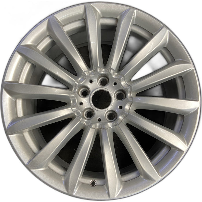 19" 640i GT 18-19 19x8.5, 7 V spoke Original OEM Wheel Rim - Front View