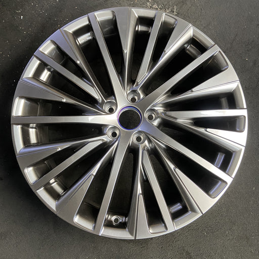 21" LEXUS RX350 23-26 21x8, 20 spoke, Original OEM Wheel Rim - SILVER - Additional View