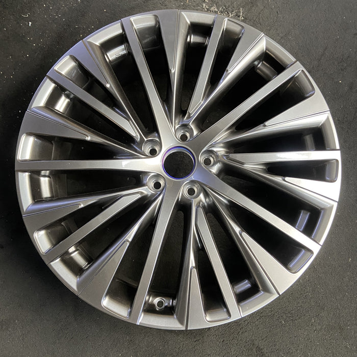 21" LEXUS RX350 23-26 21x8, 20 spoke, Original OEM Wheel Rim - SILVER - Additional View