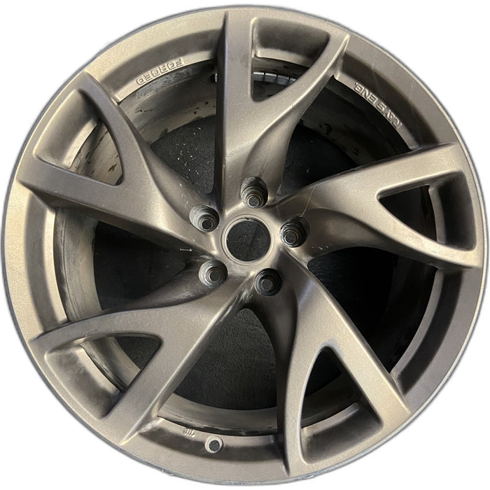19" 370Z 13-17 19x10 Original OEM Wheel Rim - Front View