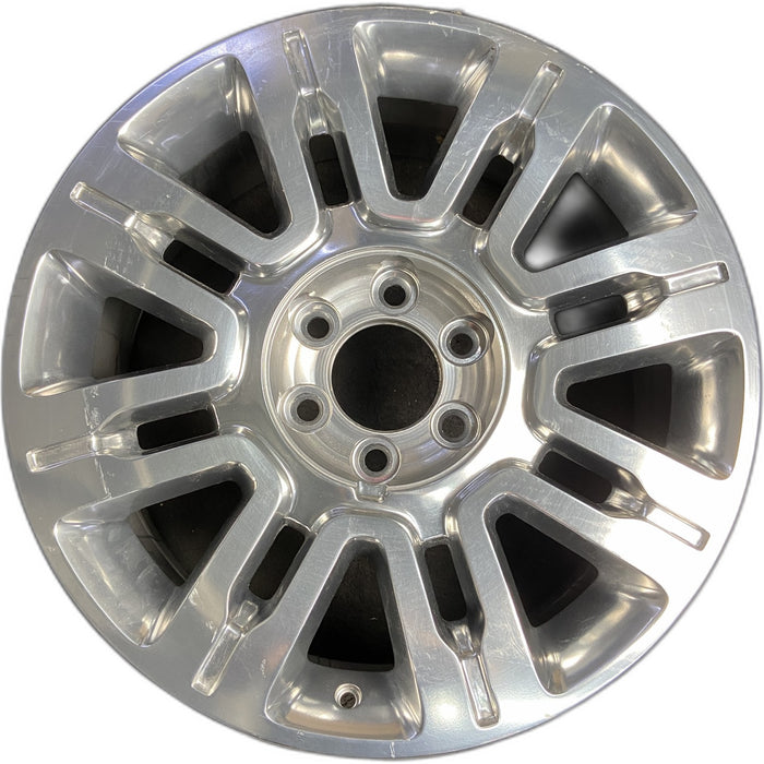 20" EXPEDITION 10-14 20x8.5 , aluminum, 16 spoke Original OEM Wheel Rim - - Front View