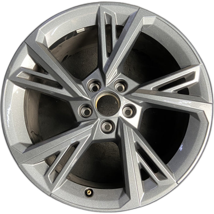 18" AUDI A3 24 18x8, , dark gray Original OEM Wheel Rim - Front View