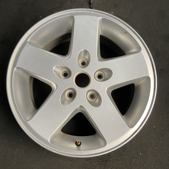17" WRANGLER 07-08 17x7.5, Original OEM Wheel Rim - SILVER - Additional View