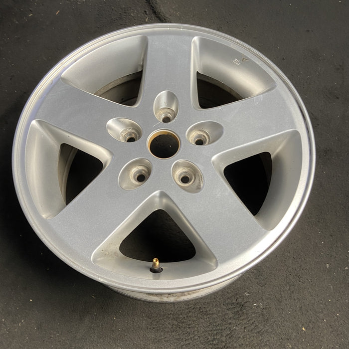17" WRANGLER 07-08 17x7.5, Original OEM Wheel Rim - SILVER - View 7