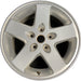 17" WRANGLER 07-08 17x7.5, Original OEM Wheel Rim - SILVER - Front View