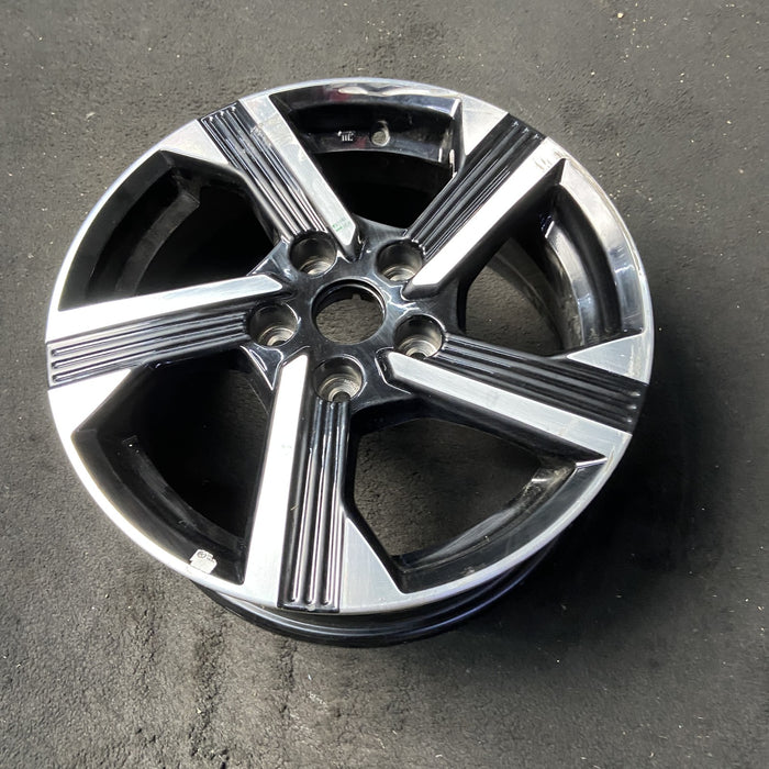 16" SENTRA 24-25 16x6.5, alloy Original OEM Wheel Rim - MACHINED BLACK - View 8