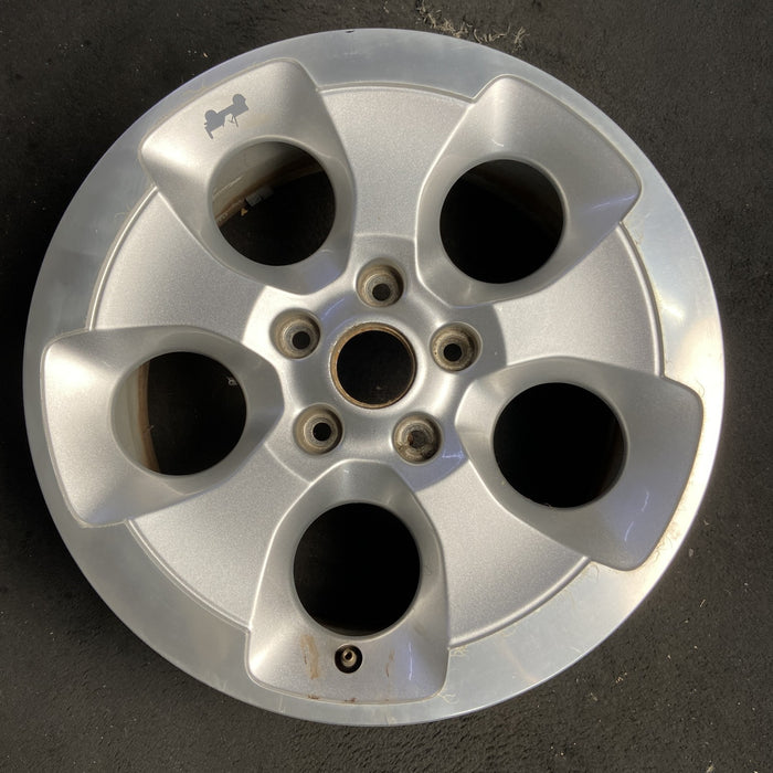 18" WRANGLER 13 18x7.5, 5 hole Original OEM Wheel Rim - MACHINED SILVER - Additional View