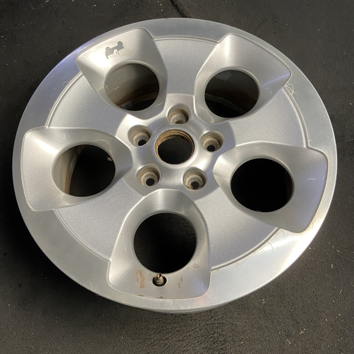 18" WRANGLER 13 18x7.5, 5 hole Original OEM Wheel Rim - MACHINED SILVER - View 7